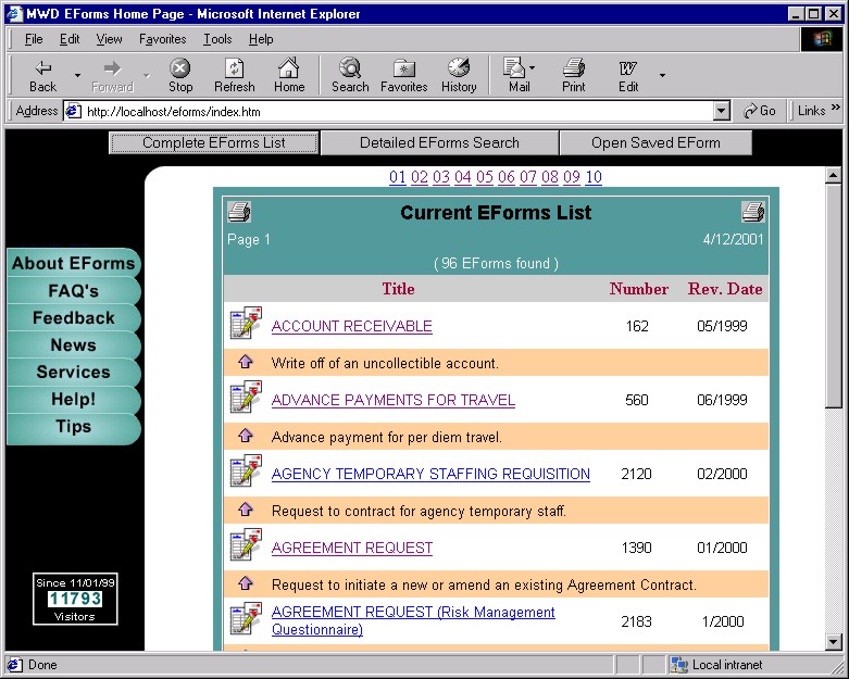 iForms in Action